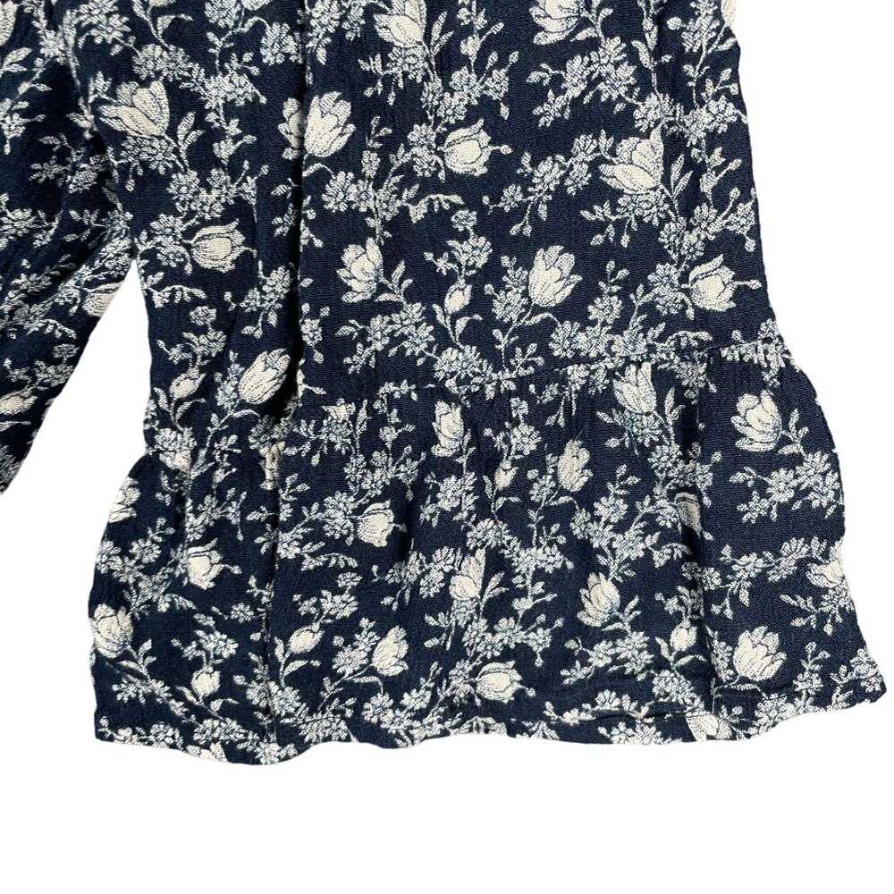 Denim Supply Ralph Lauren Top Womens Size XS Boho Flowy Hippie Floral Festival - Picture 4 of 9